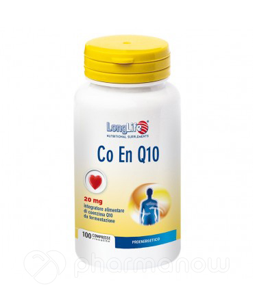 LONGLIFE CO EN Q10 20MG 100CPR