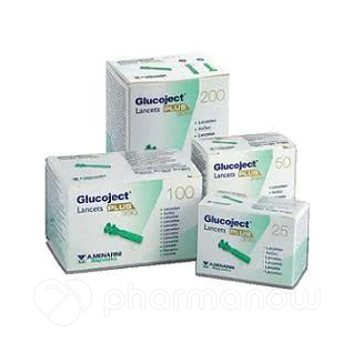 GLUCOJECT LANCETS PLUS G33 200