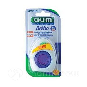 GUM ORTHO FLOSS FILO SPUGNOSO