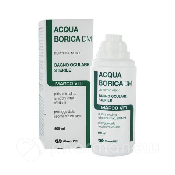 ACQUA BORICA BAGNO OCUL 500ML