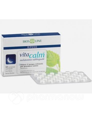 VITACALM MELATONINA 60CPR SUBL