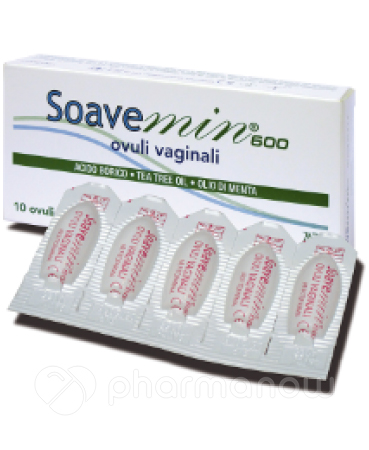 SOAVEMIN 600 10OV VAGINALI