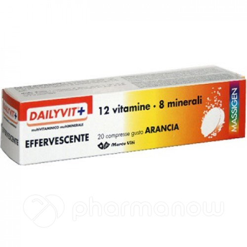 DAILYVIT+ EFFERVESCENTE 20CPR