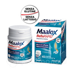 MAALOX REFLURAPID COMPRESSE