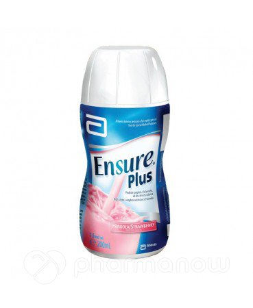 ENSURE PLUS FRAGOLA 4X200ML