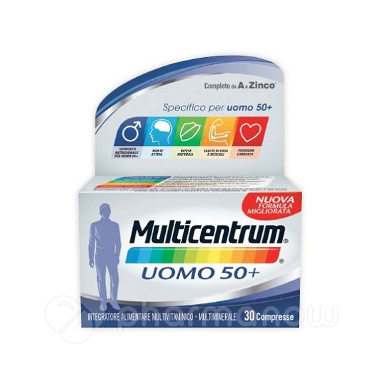 MULTICENTRUM UOMO 50+ 30CPR