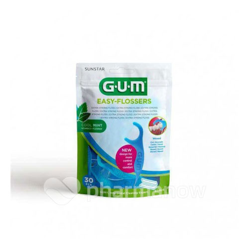 GUM EASY FLOSSERS FORCELLA30PZ