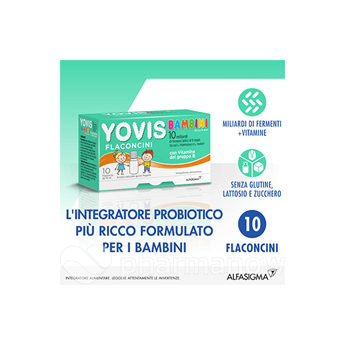 YOVIS BAMBINI FRAGOLA10FLX10ML