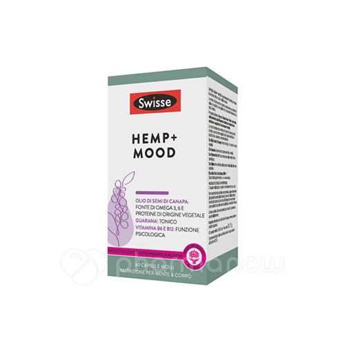 SWISSE HEMP+MOOD 60CPS      